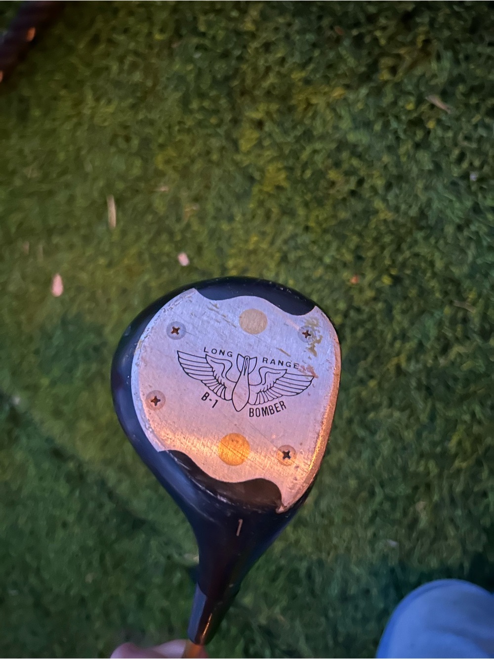 VINTAGE B1 BOMBER GOLF GRAPHITE SHAFT COMPOSITE STIFF FLEX LONG RANGE